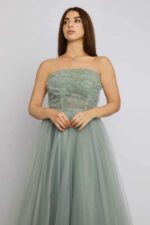 ⁦فستان سهرة توب⁩ - الصورة ⁦2⁩