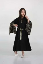 ⁦جلابية بناتي بأكمام واسعة⁩ - الصورة ⁦3⁩