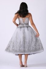 فستان احمر سهرة فخم