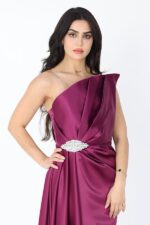 فستان سهرة طويل توب