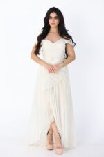 فستان سهرة بوليسية