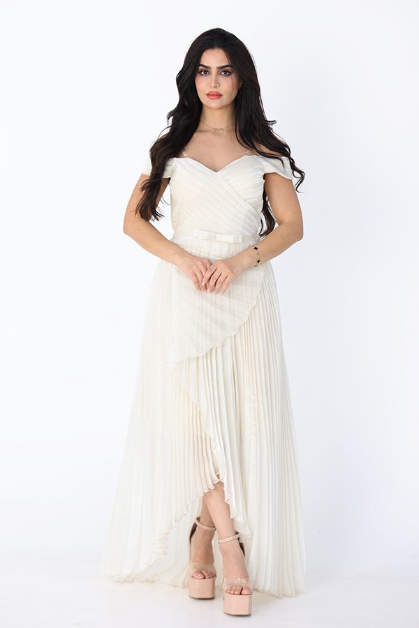 فستان سهرة بوليسية فستان سهرة بوليسية