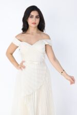 فستان سهرة بوليسية