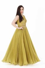 فستان سهرة كت مطرز