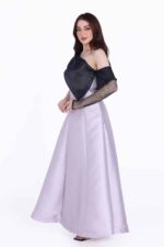 ⁦فستان طويل ميكادو فاخر⁩ - الصورة ⁦3⁩