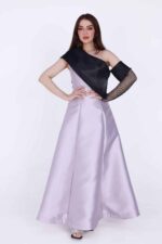 ⁦فستان طويل ميكادو فاخر⁩ - الصورة ⁦2⁩