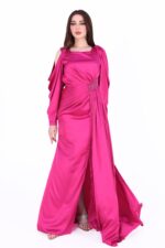 فستان ناعم بتصميم روماني