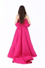 فستان سهرة فوشي توب راقي