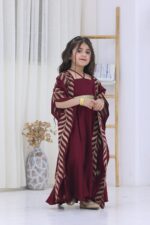 جلابية بناتي بشال انيق