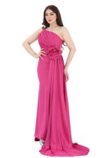 فستان ناعم بتصميم كلاسيكي