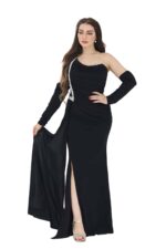 فستان سهره اسود فخم