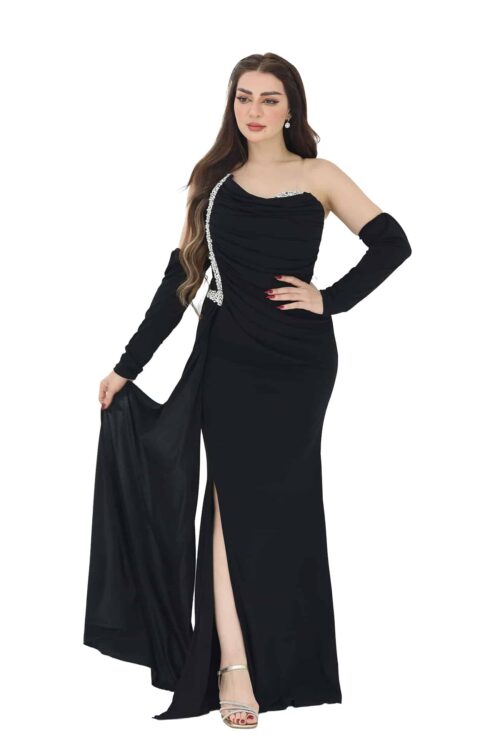 فستان سهره اسود فخم