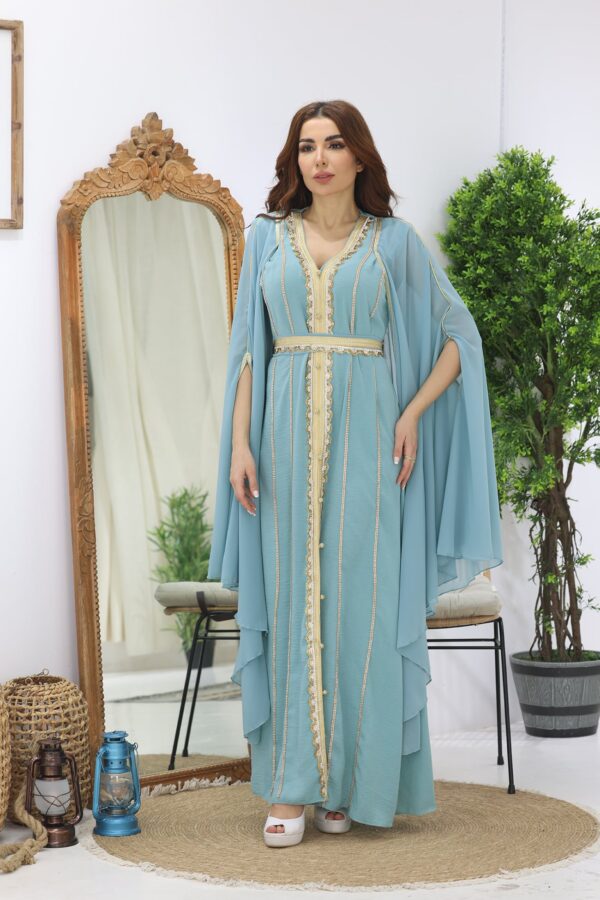 جلابية العيد باكمام وسيعة