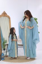 جلابية العيد باكمام وسيعة