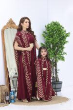جلابية بناتي كويتي بشال انيق
