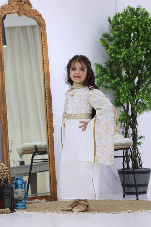 جلابية بناتي مغربية اكمام طويلة