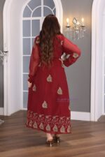 جلابية مغربي بتطريز ذهبي