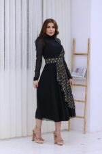 جلابية العيد بأكمام طويله