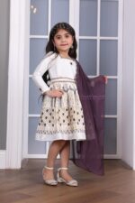 جلابيه بناتي رمضانيه بشال جانبي