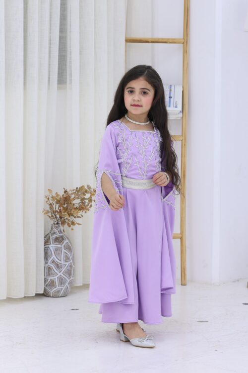 جلابية العيد بناتي ناعمة أنيقة