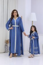 جلابية بناتي مغربية قطعتين