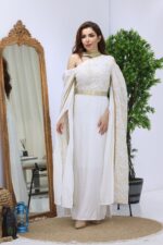 جلابية مغربية أكمام طويلة