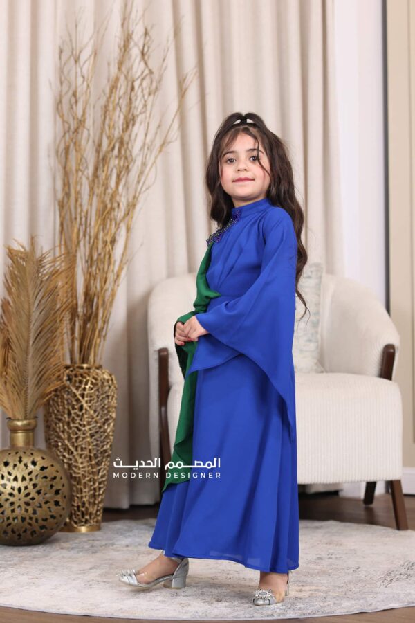 فستان بناتي ماكسي فاخر