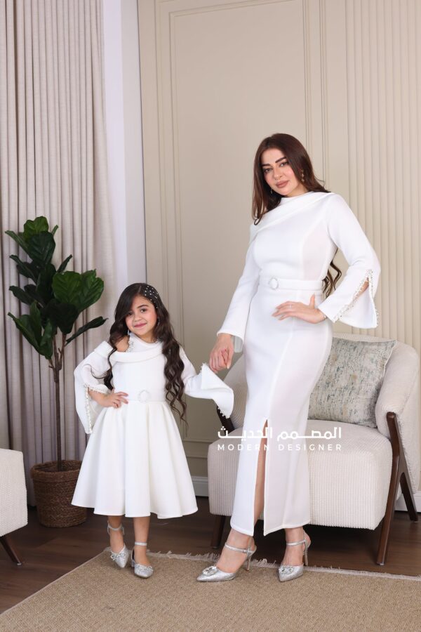 فستان بناتي ناعم للعيد
