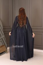 فستان سهرة شيفون لمعة
