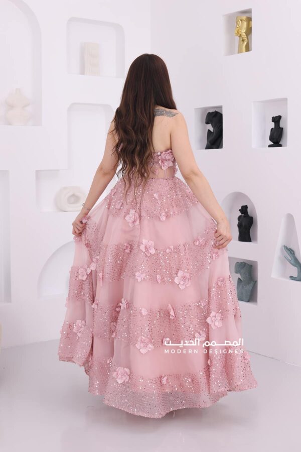 فستان سهرة طويل فخم