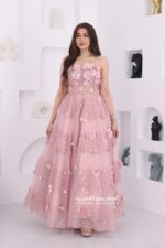فستان سهرة طويل فخم