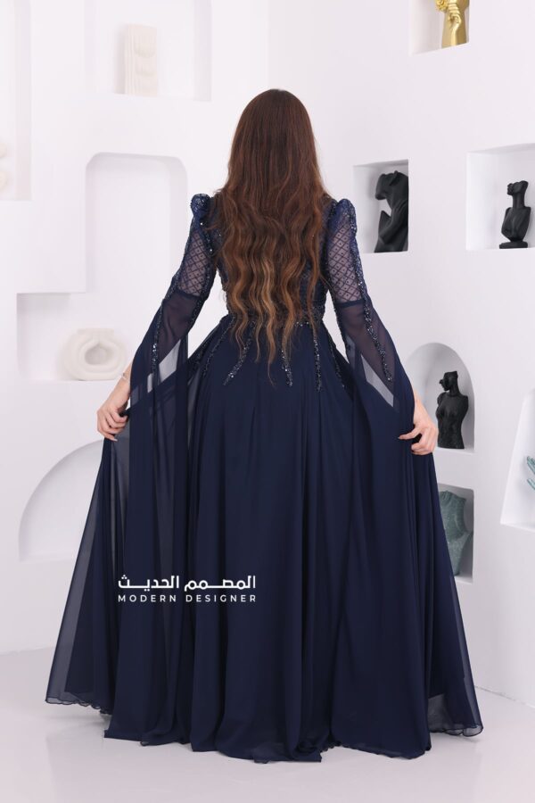 فستان سهرة شيفون فخم