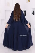 فستان سهرة فخم بأكمام طويلة