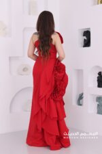 فستان سهرة فخم ورد