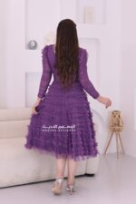 فستان قصير بتصميم فخم