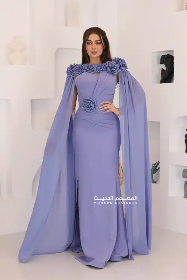 فستان-ناعم-بورد-انيق-9-600X900 (1) فستان ناعم بورد انيق - الصورة 1