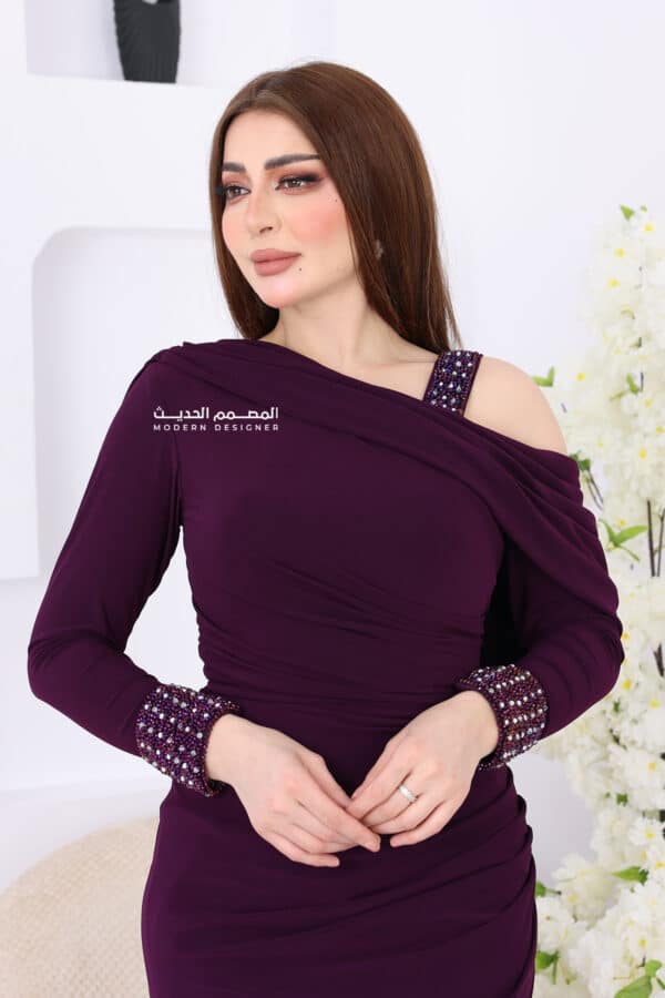 فستان سهرة راقي طويل