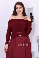 فستان فاخر طويل