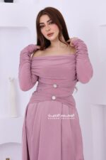 فستان فاخر طويل