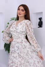 فستان مشجر