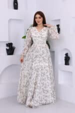فستان مشجر