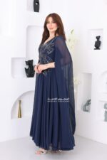 فستان مطرز سهرة