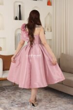 فستان ميدي بتصميم فخم