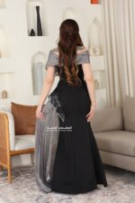 فستان سهرة فاخر ملكي