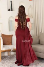 فستان أوف شولدر أنيق