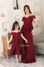 فستان أوف شولدر أنيق