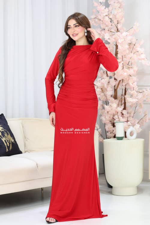 فستان ناعم فاخر سواريه فستان ناعم فاخر سواريه