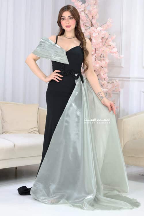 فستان سهرة سواريه أنيق فستان سهرة سواريه أنيق