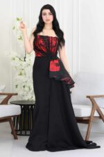 فستان سوارية بتصميم حديث