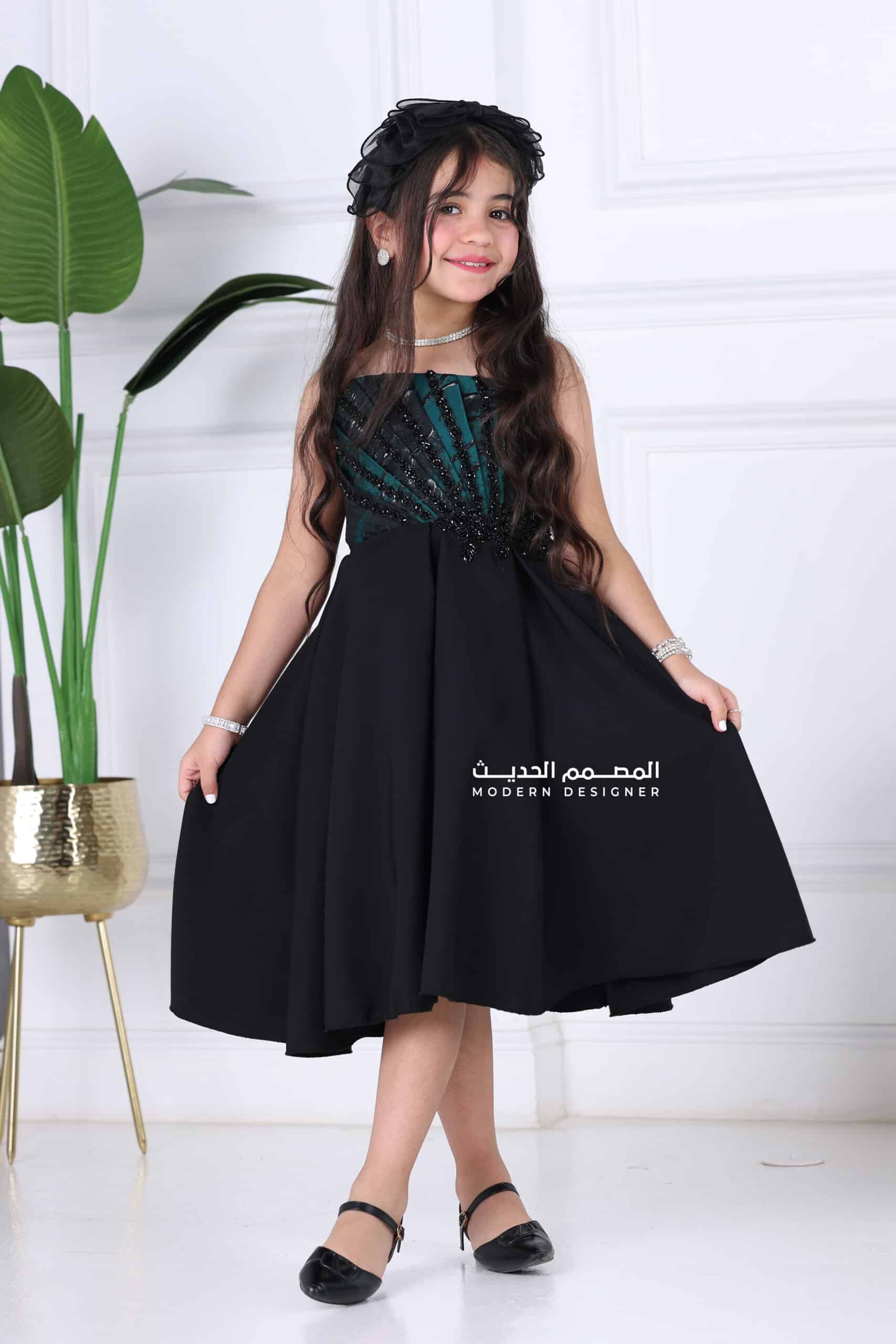 فستان بناتي مميز فخم